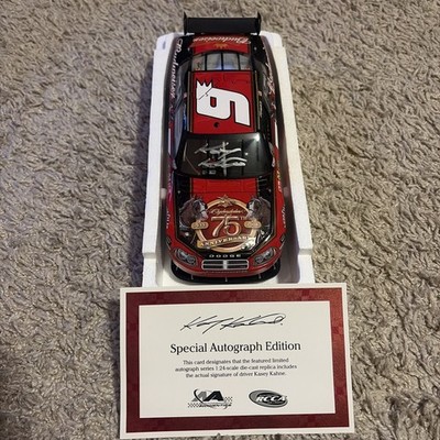 AUTOGRAPHED Kasey Kahne 2008 Clydesdale Fantasy 1:24 NASCAR Diecast