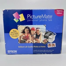 Epson PictureMate Personal Photo Lab Printer Digital Portable Inkjet #B271A
