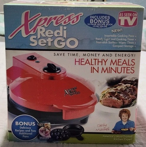 Xpress Redi Set Go Cooker Electric Grill As Seen on TV New