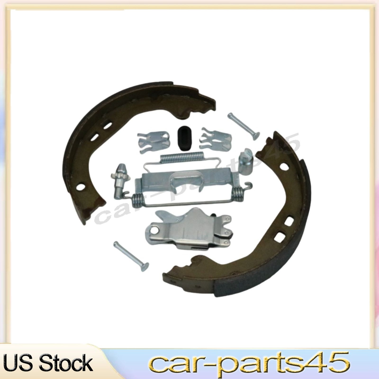Fits Maserati Ghibli Quattroporte New Parking Brake Shoes & Accessory Fastener