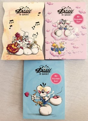 Diddl is back 2026, 1 sheet each pad, set + surprise sheet of the 90s 