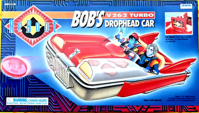 ReBoot ''Bob's V262 Turbo Drophead Car'' (1995) by Irwin Toys ''New'' and ''Unopened''