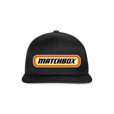 Matchbox  Offizielles Logo Orange, Gelb & Schwarz Snapback Cap, One size