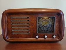 BELLISSIMA RADIO D'EPOCA "PHONOLA" MODELLO 581 CON MOBILE IN LEGNO FINE ANNI '40