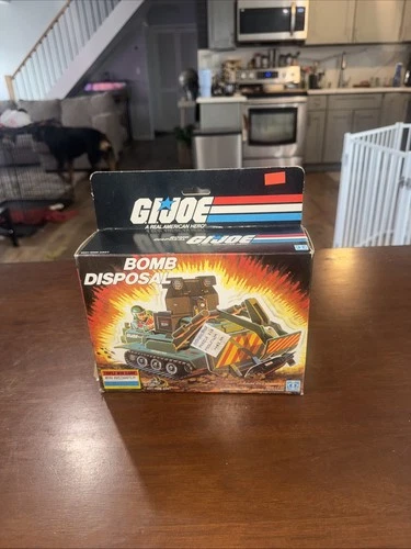 GI JOE Vintage BOMB DISPOSAL BOX ONLY 1985
