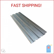 FixtureDisplays 24" L x 5"W Double Sided Aluminum Slatwall Panel Merchandising S