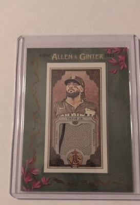 2025 Topps Allen & Ginter - Mini Framed Relics Fernando Tatís Jr. #MFR-FT (MEM)