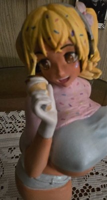Super Pochaco Figure Hand Painted