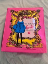 1968 THE WORLD OF BARBIE DOLL Pink Carrying Case Vintage