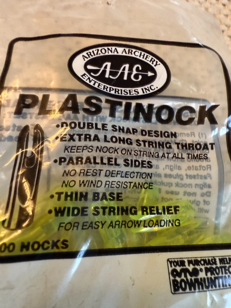 Arizona Archery 11/32 Plastic Nocks 100 Pack