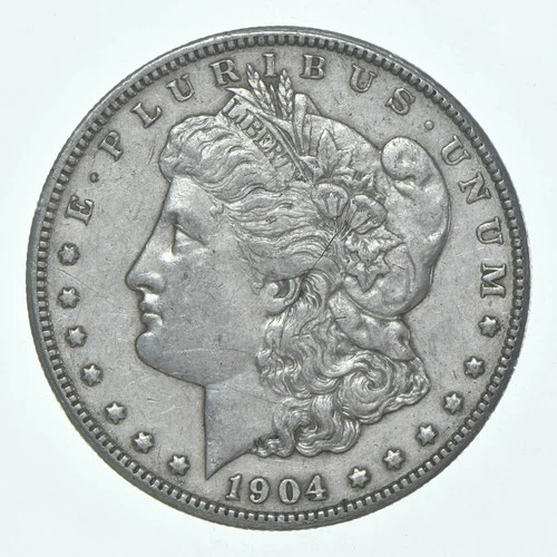 XF 1904-O Morgan Silver Dollar (1 coin) *8697