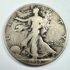 1938-D Walking Liberty Half Dollar 90% Silver 50c Denver US Coin - BETTER DATE!