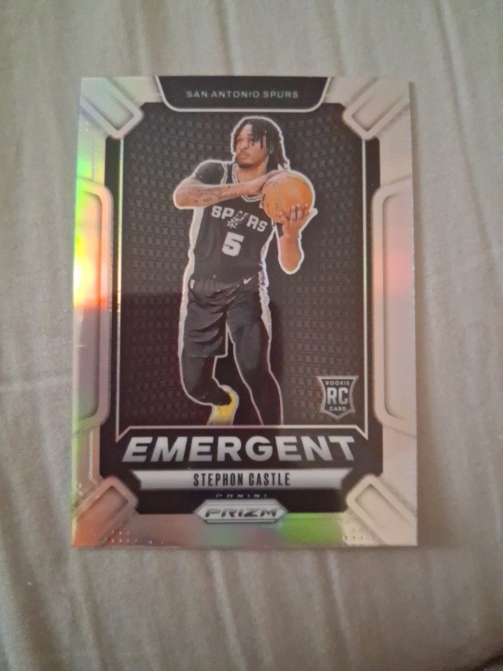 2024-25 Panini Prizm - Stephon Castle #234 Silver Prizm (RC)