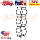 Wheel Display Rack 3 Wheels Showroom Floor Rack Steel Holds Up To 24" Wheels US