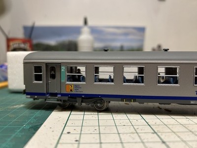 USI 2nd Class TER coach LS Models B10 PACA SNCF Ho. Selten.