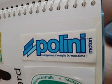 ADESIVO  POLLINI MOTORI 11  CM  ORIGINALE ANNI 70