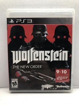 Wolfenstein: The New Order (Sony PlayStation 3, 2014) Complete Tested Working