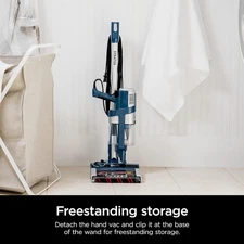 Shark Stratos Bagless HEPA Corded Stick Vacuum DuoClean Hairpro Odor HZ3002 Navy