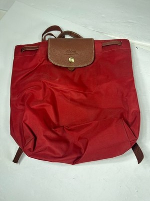 Longchamp Le Pliage Nylon Canvas Backpack - red Longchamp Le Pliage Club Backpack on SALE | Saks OFF 5TH main image 2