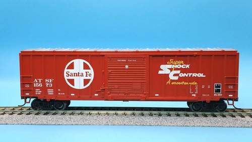 Coche de carga Athearn ATH29343 HO Santa Fe ATSF 15673 50' ACF listo para rodar | Condition: New