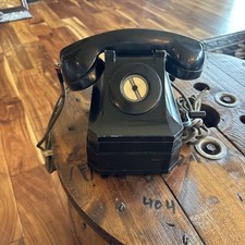 VINTAGE ORIGINAL STROMBERG CARLSON TELEPHONE HANDSET Bakelite.