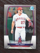 2023 Bowman Chrome #89 Mike Trout Los Angeles Angels
