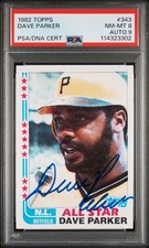 Dave Parker Cards, Rookie Cards and Autograph Memorabilia Guide 44