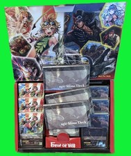 FORCE OF WILL PROMO BOX 6 Sealed PROMO Decks FACTORY SEALED NEW LOOK