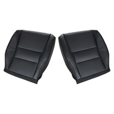 NLQR Black Front Driver and Passenger Sides Bottom Replacement Soft Microfibe...