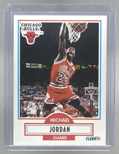 Michael Jordan 1990 Fleer #26