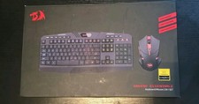 Redragon S101-3 Wired Gaming Keyboard and Mouse Combo RGB Backlit Gaming used