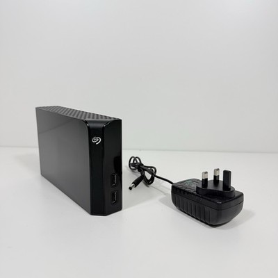 Seagate Backup Plus Hub 4TB Desktop externe Festplatte schwarz mit Netzteil funktionstüchtig ++++