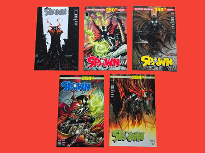 Spawn #350 5-Copy Lot Image Comics 2024 McFarlane Variant Covers