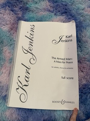 Karl Jenkins The Armed Man Full Score Orchestra & Chorus Boosey & Hawkes