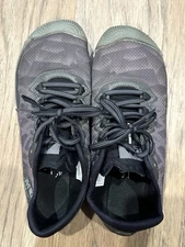 Merrell Vapor Glove 3 Womens 8.5 Shoes Barefoot Minimalist Black Silver Vibram