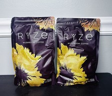 RYZE Mushroom Coffee 30 Servings .180g- NEW SEALED-  Lot Of 2 