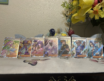 Pokémon TCG Crown Zenith Galarian Gallery Full Art Holo Trainer 7-Card Lot