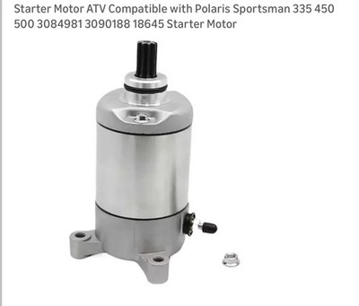 Starter Motor ATV Compatible with Polaris Sportsman 335 450 500 3084981 3090188