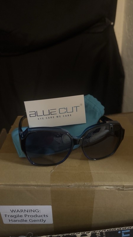 Blue Cut Glasses Blue Women Glasses