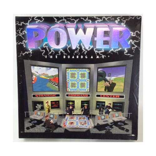 Power Box Game Power Games Boardgame Power - The Game (Square Box) Box Fair/EX ...