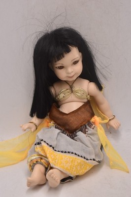 Vintage Porzellan Puppe Paul Collection 1990 ganzer Porzellankörper
