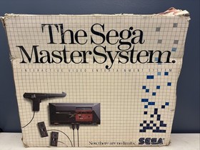 SEGA Master System Console System CIB Complete in Box W/ Styrofoam TESTED