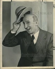 1951 Press Photo Entertainer Jimmy Durante in "Four -Star Revue" - noo14531