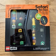 NIB Safari Pen Pack Lego writing system 2001 2030