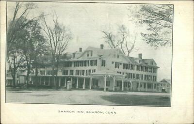 Sharon CT Sharon Inn c1910 Postcard | eBay