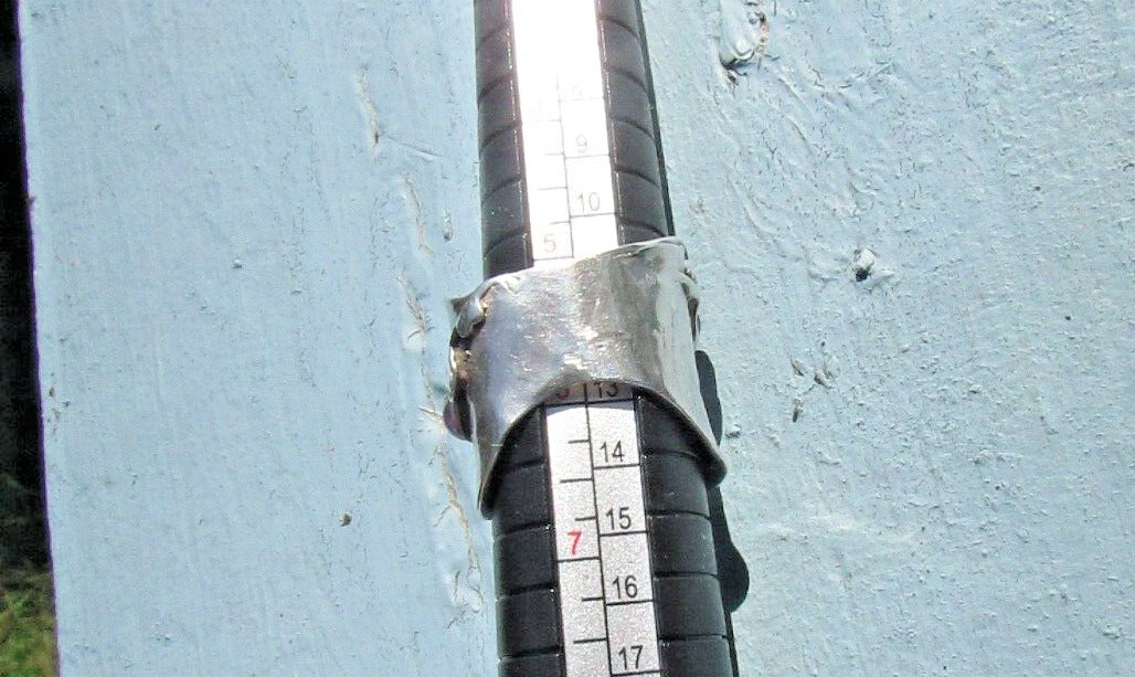 OUTSTANDING  HANDMADE FREEFORM SILVER RING & AMET… - image 11