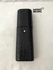 Montblanc Leather crocodile hard Case, for 2 Pens- Excellent condition