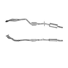 Catalytic Converter + Fitting Kit For BMW 3 Series E46 318i 18301713615