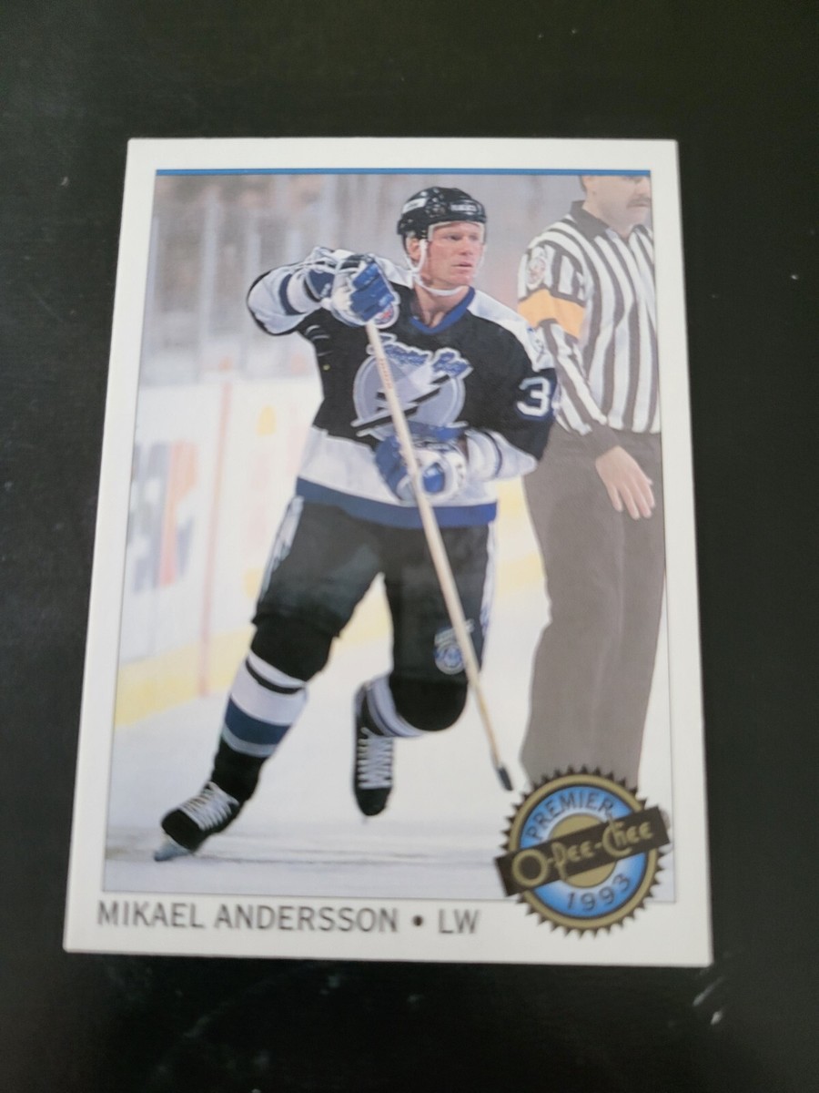 1992-93 OPC PREMIER # 55 MIKAEL ANDERSSON TAMPA BAY LIGHTNING | eBay