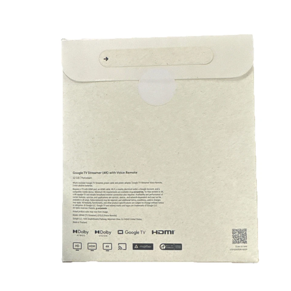 Google TV Streamer 4K – Fast 4K Streaming with Voice Control for Smart TV New - Image 2 of 4